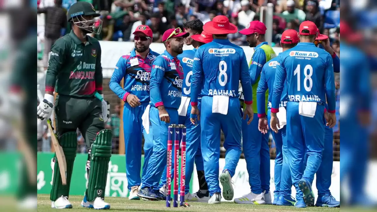 Rain-Affected Thriller Afghanistan Defeats Bangladesh by 17 Runs in ODI Series Opener (DLS Method)