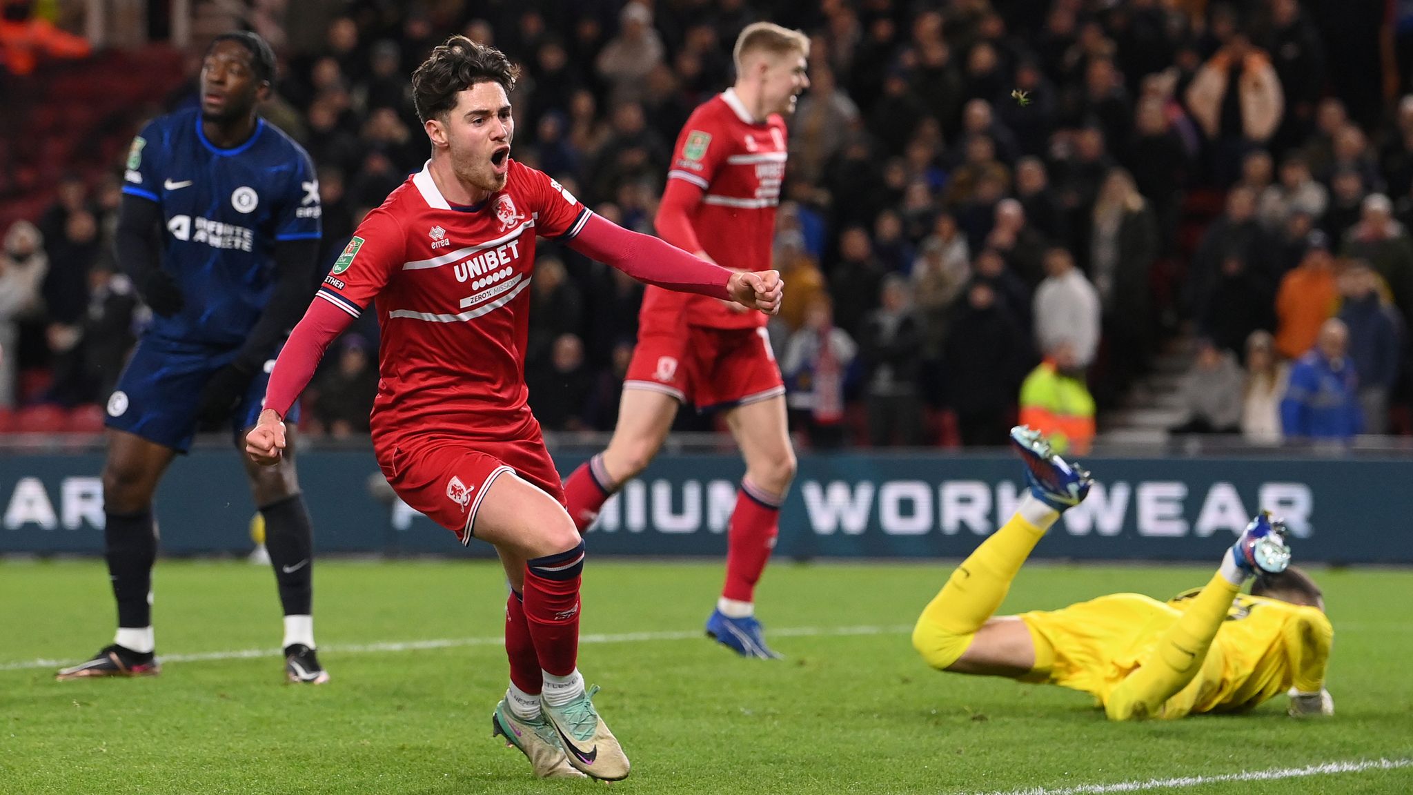 Middlesbrough 1-0 Chelsea, Carabao Cup Semi-Final