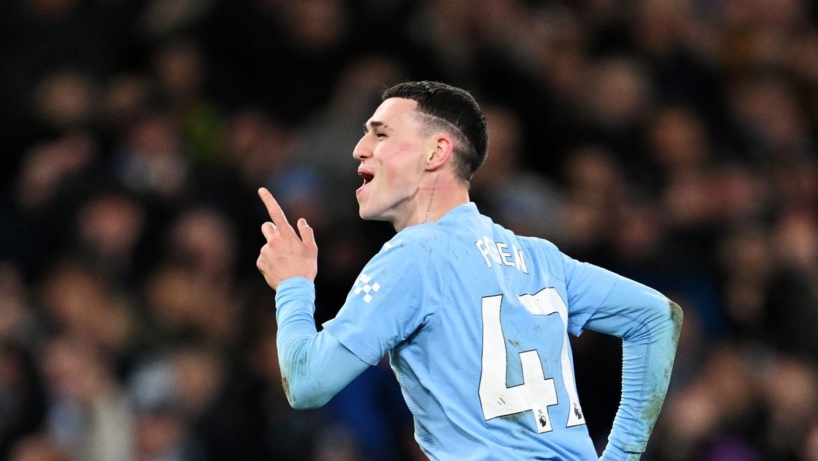 Man City's Foden shines in 4-1 victory over Aston Villa